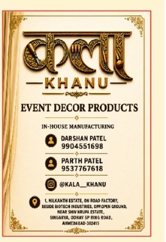 Kala Khanu Event Decor Products